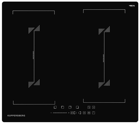 Индукционная варочная панель Kuppersberg ICS 627 УУУУ20013 - фото 17236